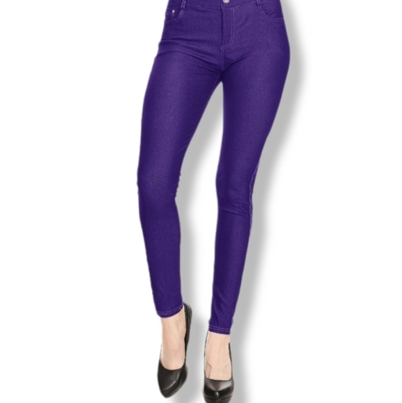 Rag & Bone Legging Jean in Purple - Picture 1 of 9